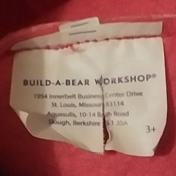 Build A Bear Bag Tote Purse Pet Carrier Promise Pets Pink Paws Velour Sa… - Picture 13 of 15